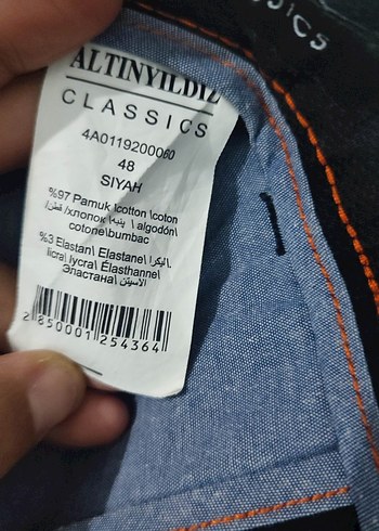 Siyah erkek pantolon - Görsel 6