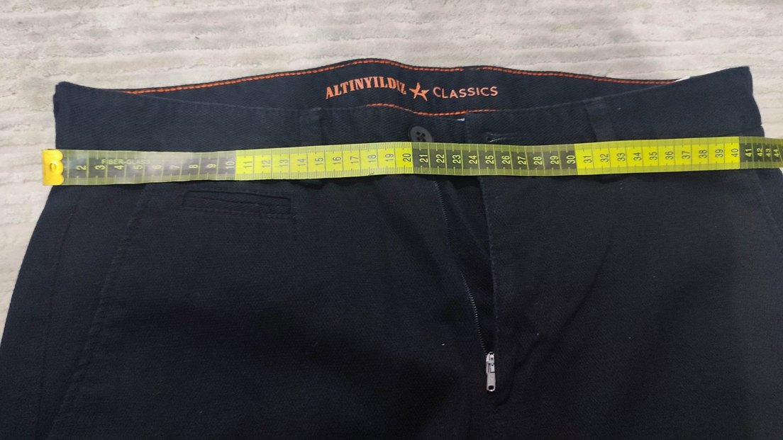 Siyah erkek pantolon - Görsel 5