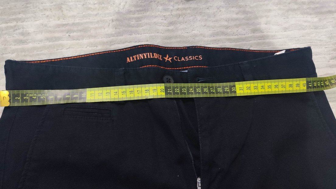 Siyah erkek pantolon - Görsel 4