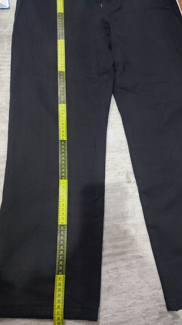 erkek kışlık siyah Pantolon - Görsel 2