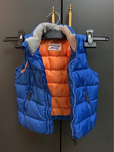 Zata 2-3 yaş mavi kapüşonlu şişme yelek - Görsel 8