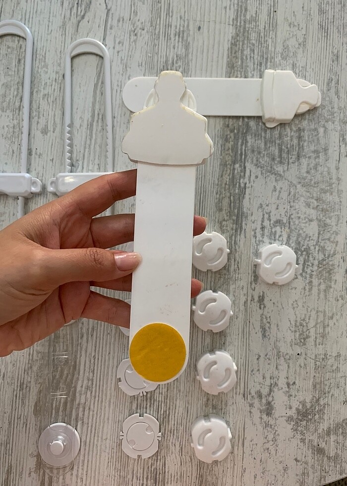 Bebek çekmece dolap ve priz emniyet kilidi - Görsel 3