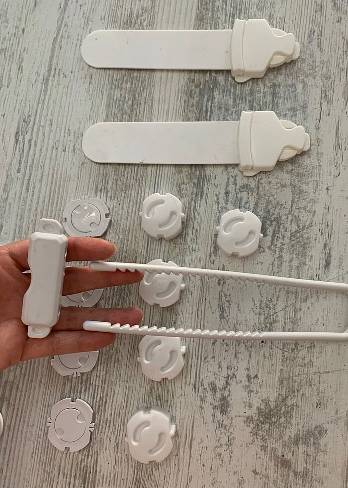 Bebek çekmece dolap ve priz emniyet kilidi - Görsel 4