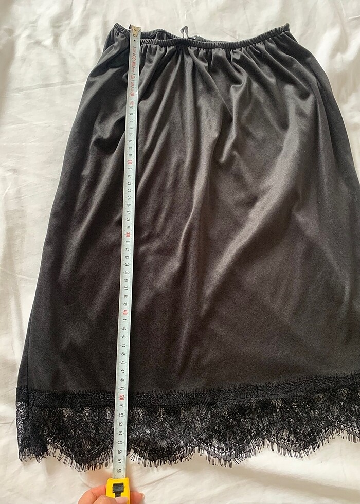 Altı dantel detaylı astar - Görsel 4