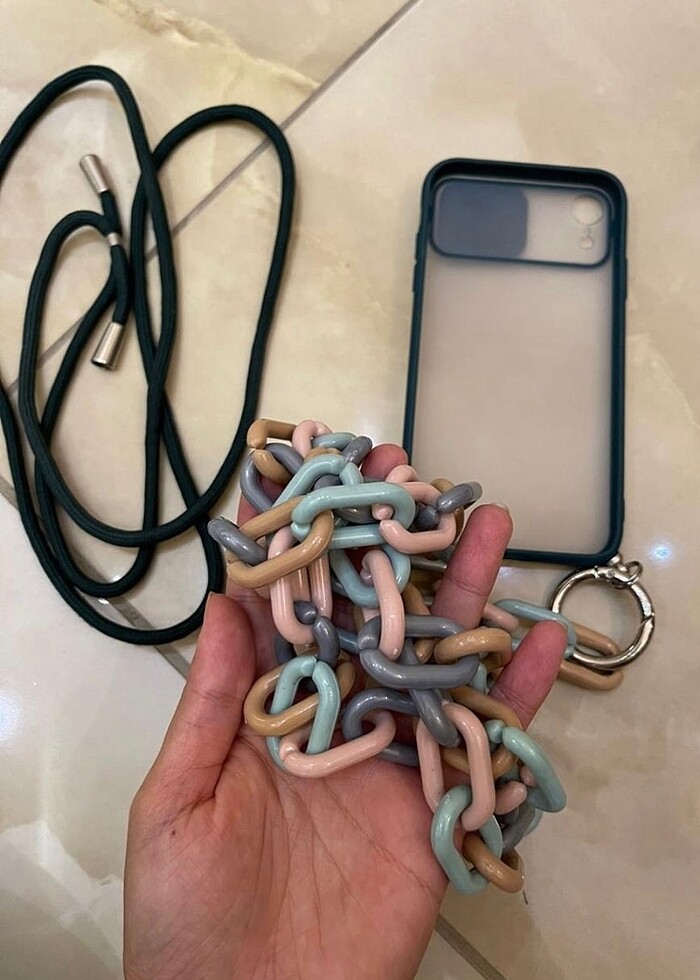 Telefon, çanta veya termos zinciri - Görsel 3