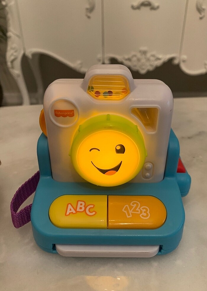Fisher price eğlen öğren fotoğraf makinası - Görsel 5