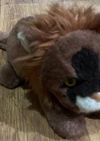 Yatan Aslan Peluş En: 10 cm Boy : 16 cm Vücut uzunluğu: 30 cm - Görsel 2