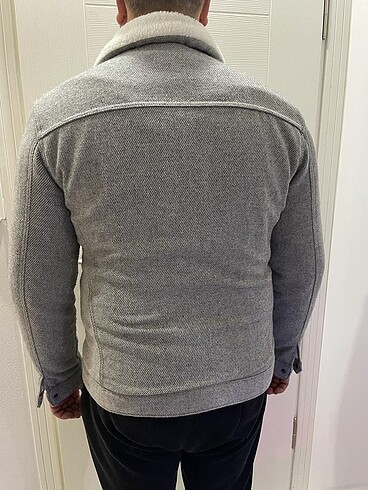xl Beden Yakası kürklü kaşe / mont