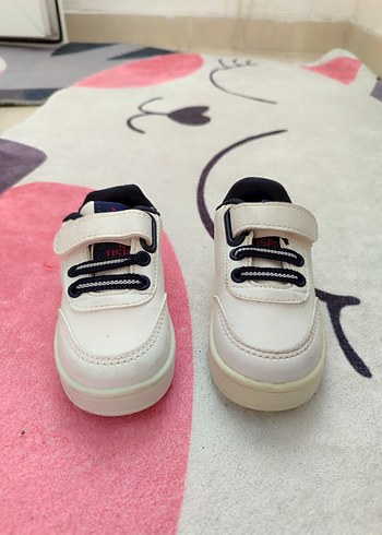 Beyaz Erkek Çocuk Sneaker - USPA - Görsel 3