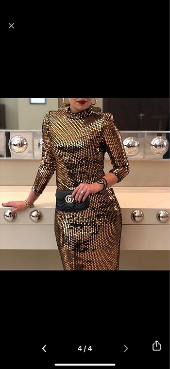 Raisa Vanessa elbise - Görsel 4