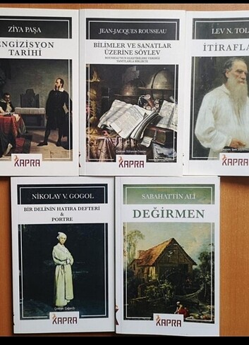 KAPRA YAYINCILIK 5'Lİ KİTAP 