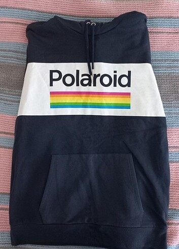 l Beden Kadın Kapşonlu Yan Cepli Sweatshirt Lacivert 