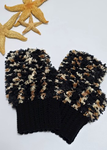 Örgü Parmaksız Eldiven. İLAN AÇTIRIN - Görsel 2