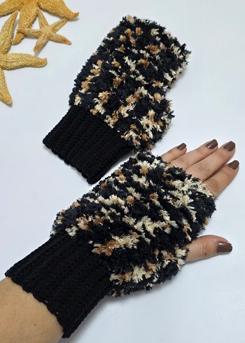 Örgü Parmaksız Eldiven. İLAN AÇTIRIN - Görsel 4