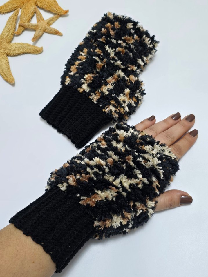 Örgü Parmaksız Eldiven. İLAN AÇTIRIN - Görsel 4