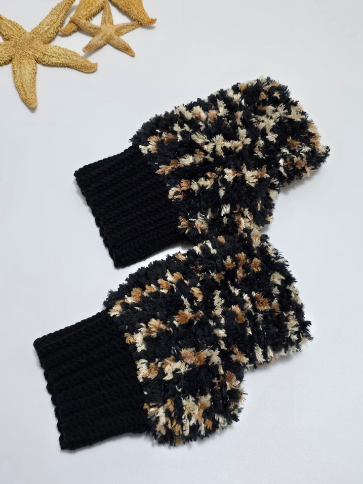 Örgü Parmaksız Eldiven. İLAN AÇTIRIN - Görsel 3