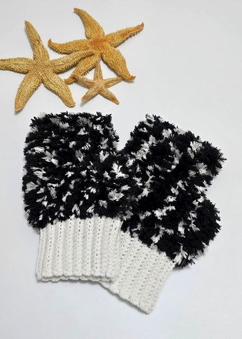 Örgü Parmaksız Eldiven. İLAN AÇTIRIN - Görsel 2