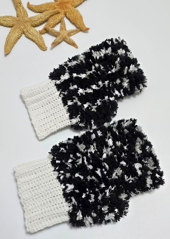 Örgü Parmaksız Eldiven. İLAN AÇTIRIN - Görsel 3