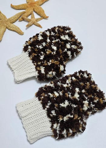 Örgü Parmaksız Eldiven. İLAN AÇTIRIN - Görsel 3