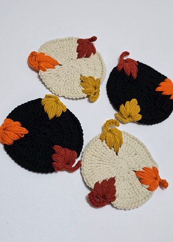 Örgü Bardak Altlıkları. İLAN AÇTIRIN - Görsel 3