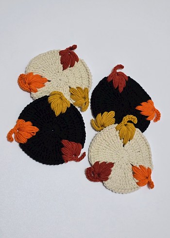 Örgü Bardak Altlıkları. İLAN AÇTIRIN - Görsel 2