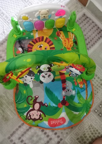 Renkli Bebek Oyun Matı ve Aktivite Merkezi