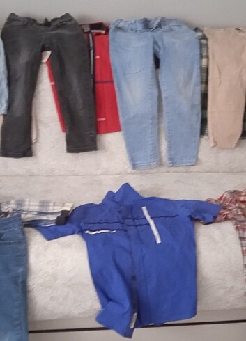 Pantolon ve gömlek 