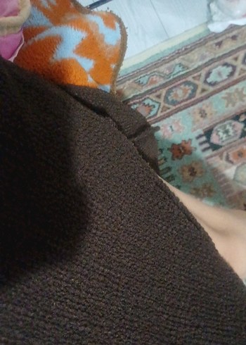 kahverengi elbise - Görsel 3