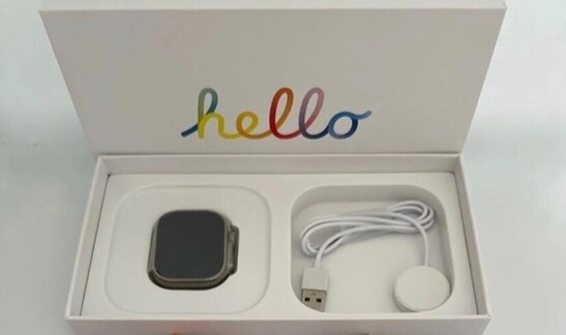 Apple Watch HELLO WATCH 3 AMOLED 4GB HAFIZA FULL MODEL