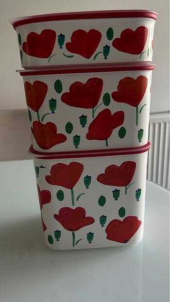  Beden Tupperware gelincik su kaplama kabı