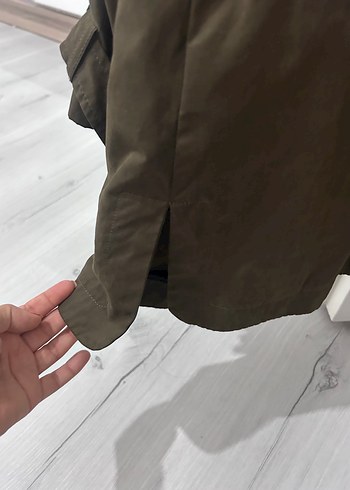 Mavi Jeans Haki Renk Mevsimlik Kadın Ceket