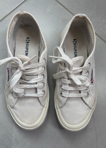 SUPERGA Beyaz Kadın Sneakers - SUPERGA Marka