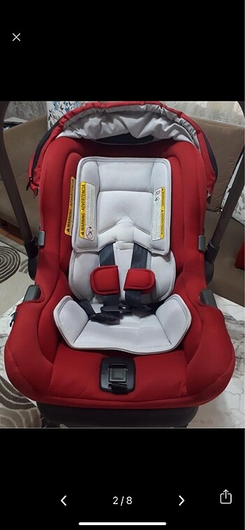 Nuna ana kucağı ve isofix aparatı