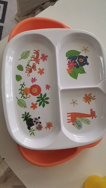 Bebek tabağı tabldot ve emzikli matara