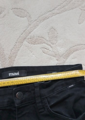 Erkek Siyah  Kot Pantolon - Görsel 4