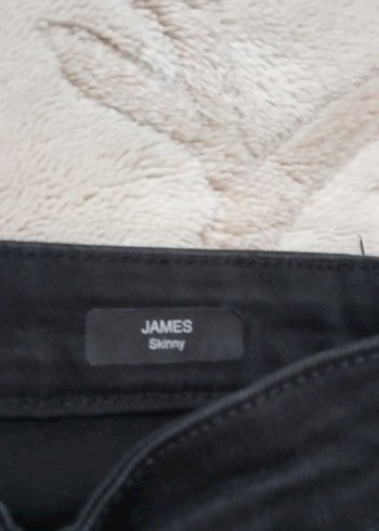 Erkek Siyah  Kot Pantolon - Görsel 5