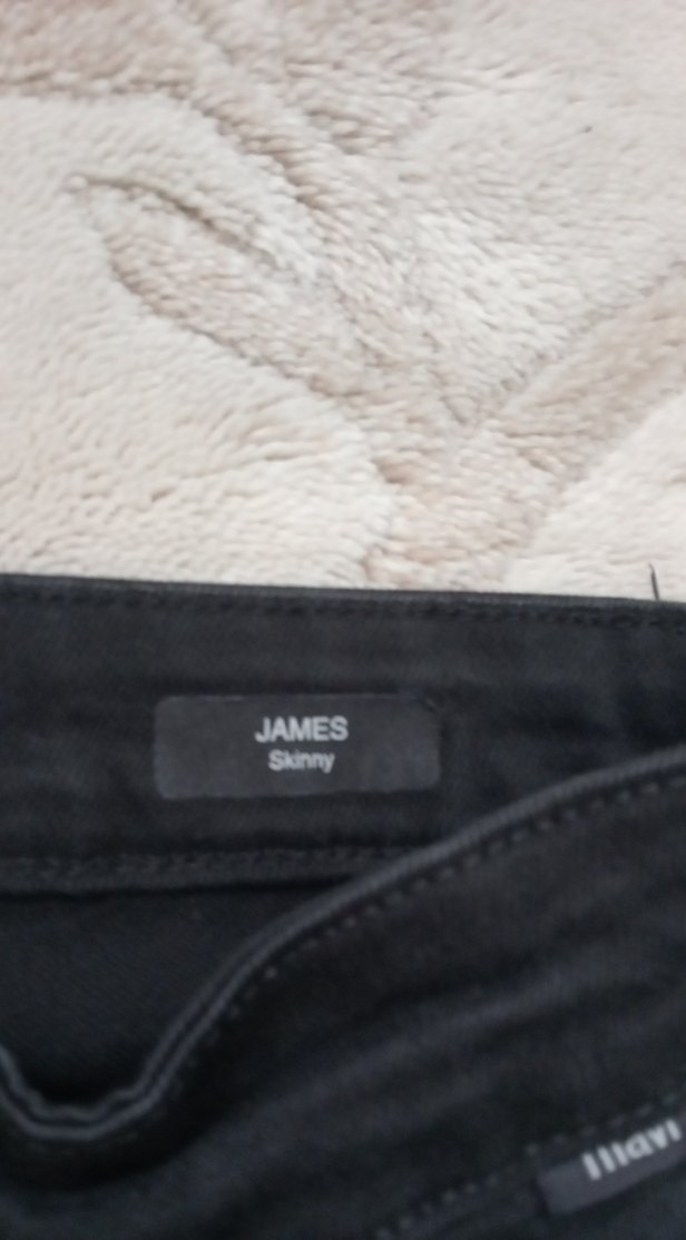 Erkek Siyah  Kot Pantolon - Görsel 5