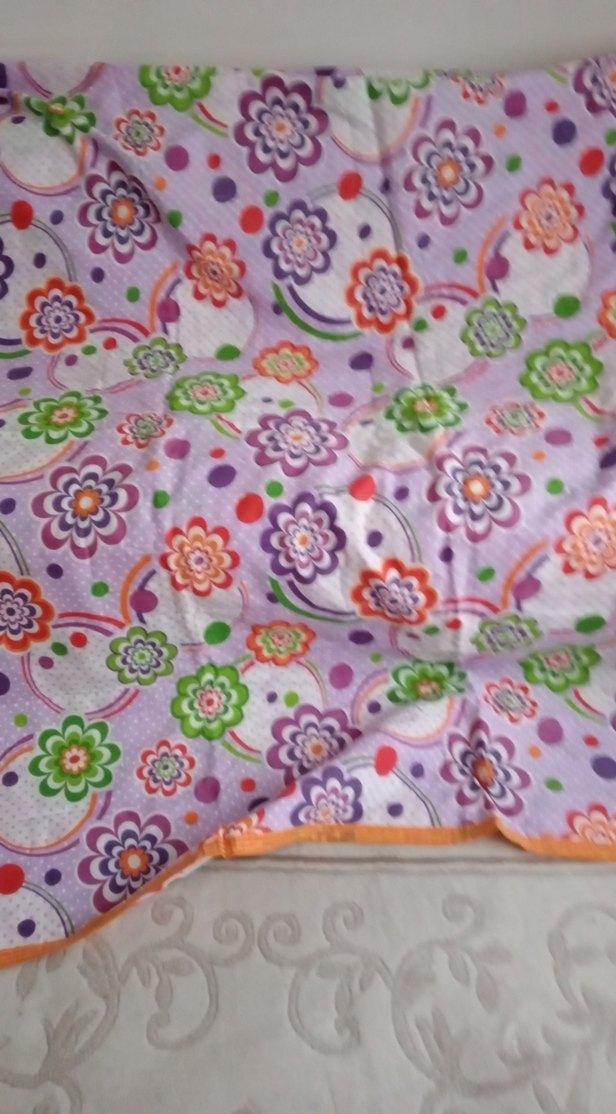 Renkli Çiçek Desenli yatak örtüsü - Görsel 5