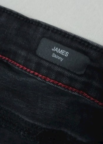 siyah Normal Boy Erkek Denim Pantolon - Görsel 4