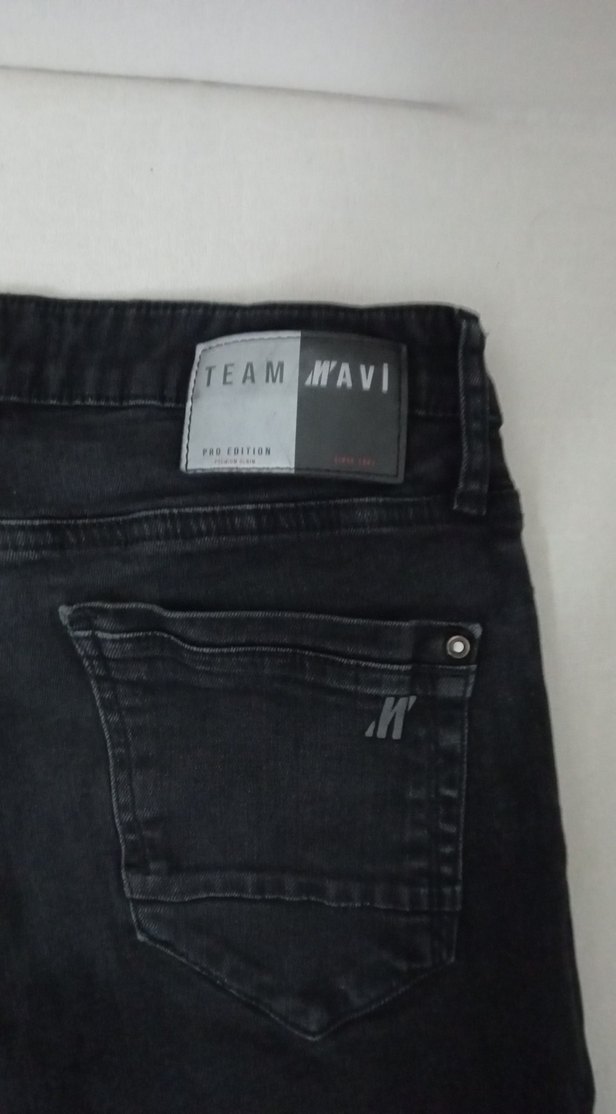 siyah Normal Boy Erkek Denim Pantolon - Görsel 2