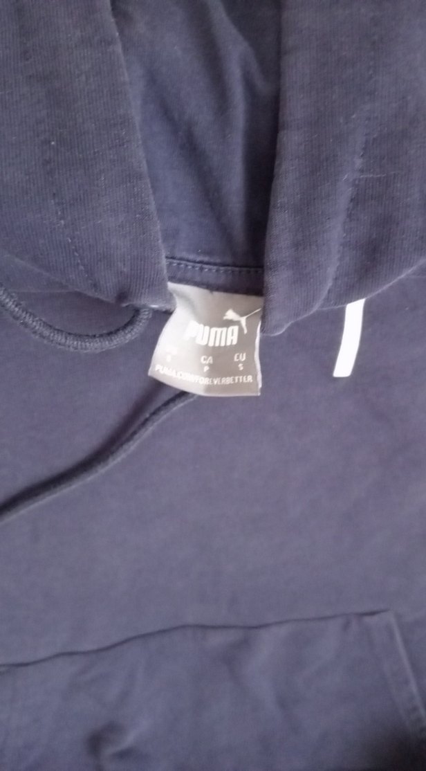 Erkek Koyu Mavi Düğmeli Sweatshirt - Görsel 2