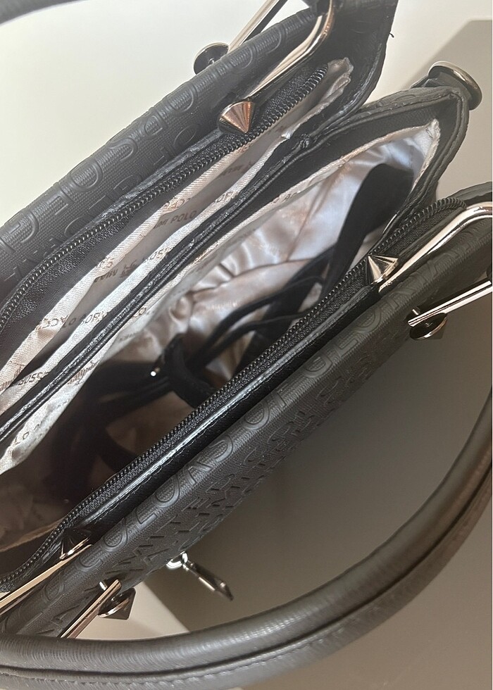 Metal detaylı kadın çantası - Görsel 3