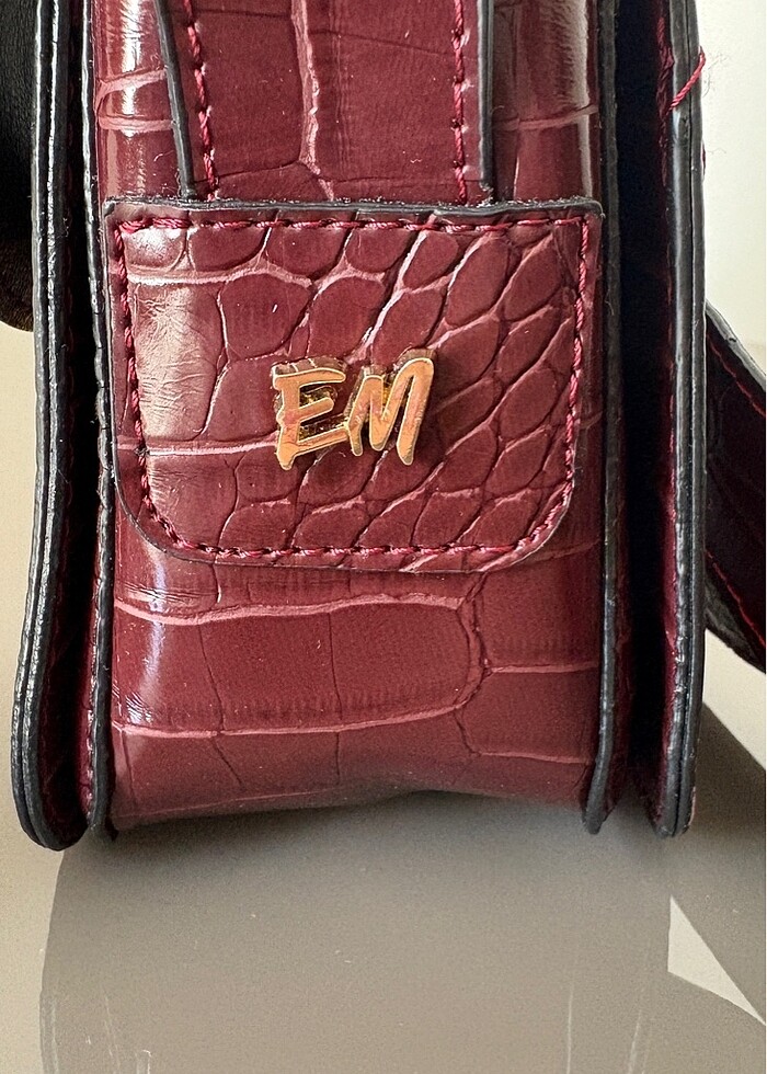 Emnora bordo çanta - Görsel 3