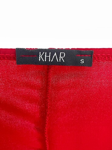 s Beden kırmızı Renk PreLoved Kısa Elbise %70 İndirimli.