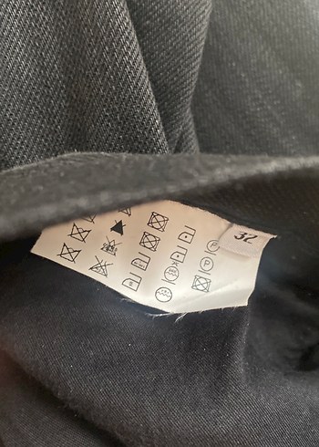 Siyah Kemerli Erkek Regular Fit Kot Pantolon - Görsel 3