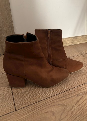 Bambi Kahverengi Süet Kadın Bot - Görsel 2