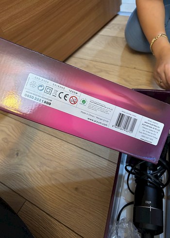 Arzum Siyah Saç Şekillendirici Fırça - Görsel 6