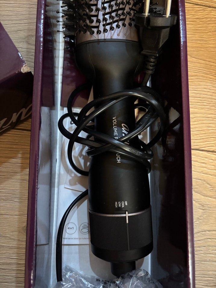 Arzum Siyah Saç Şekillendirici Fırça - Görsel 3