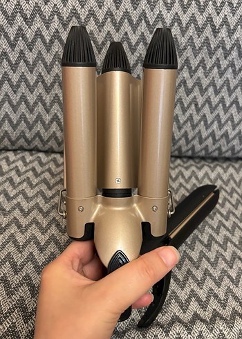 Haırens Siyah Saç Maşası ve 4 Farklı Başlık Seti - Görsel 4