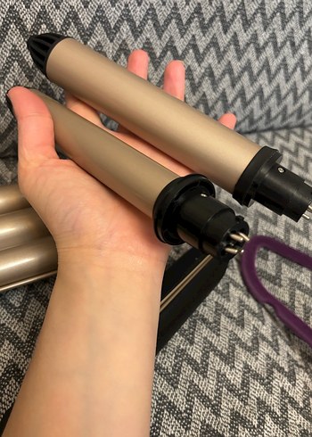 Haırens Siyah Saç Maşası ve 4 Farklı Başlık Seti - Görsel 7